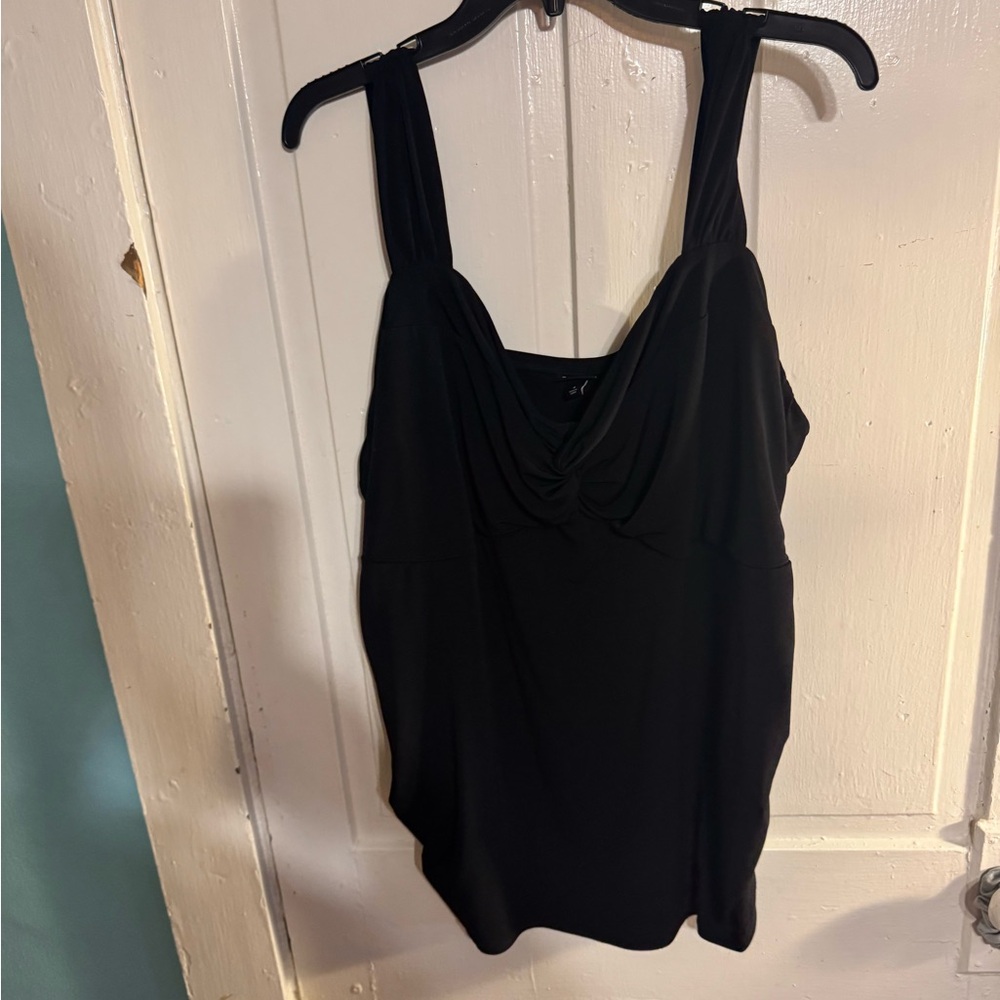 Elegant Black Sleeveless Top